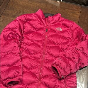 The North Face Pink Puffer Jacket